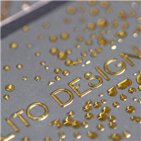 Raised Foil Business Cards Raised Foil Business Cards