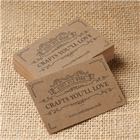 BUSINESS CARDS - Brown Kraft BUSINESS CARDS - Brown Kraft